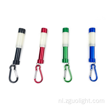 Carabiner Telescopische zaklamp Draagbare LED Sleutelhanger